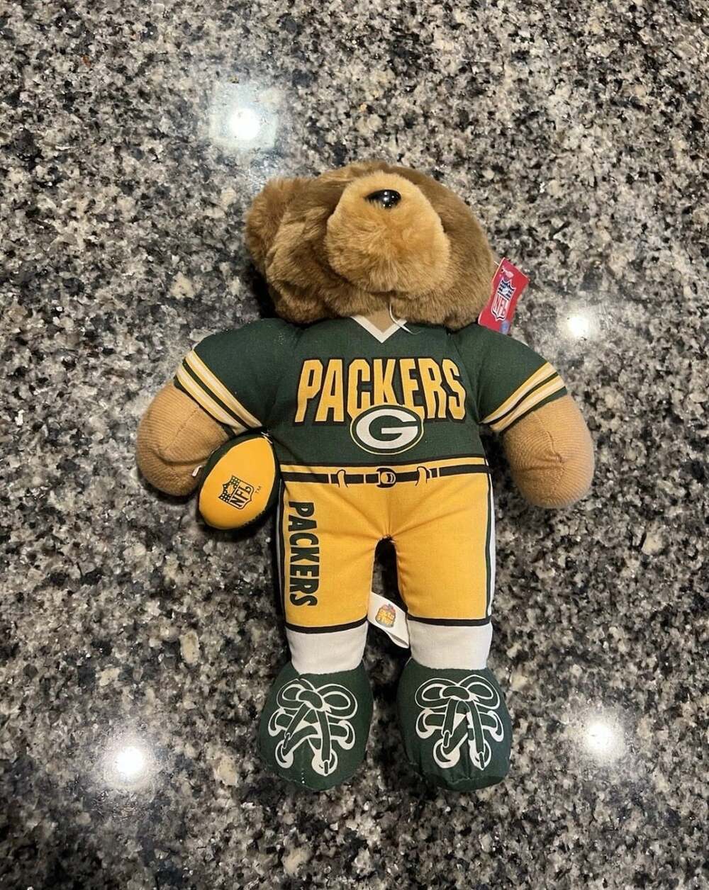 Good Stuff Green Bay Packers 11 Inch NFL Plush Bear Stuffed Animal